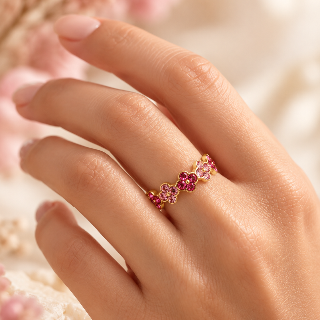 Bague Trèfles Bloom