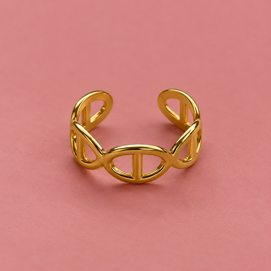 Bague Maille Marine Romi