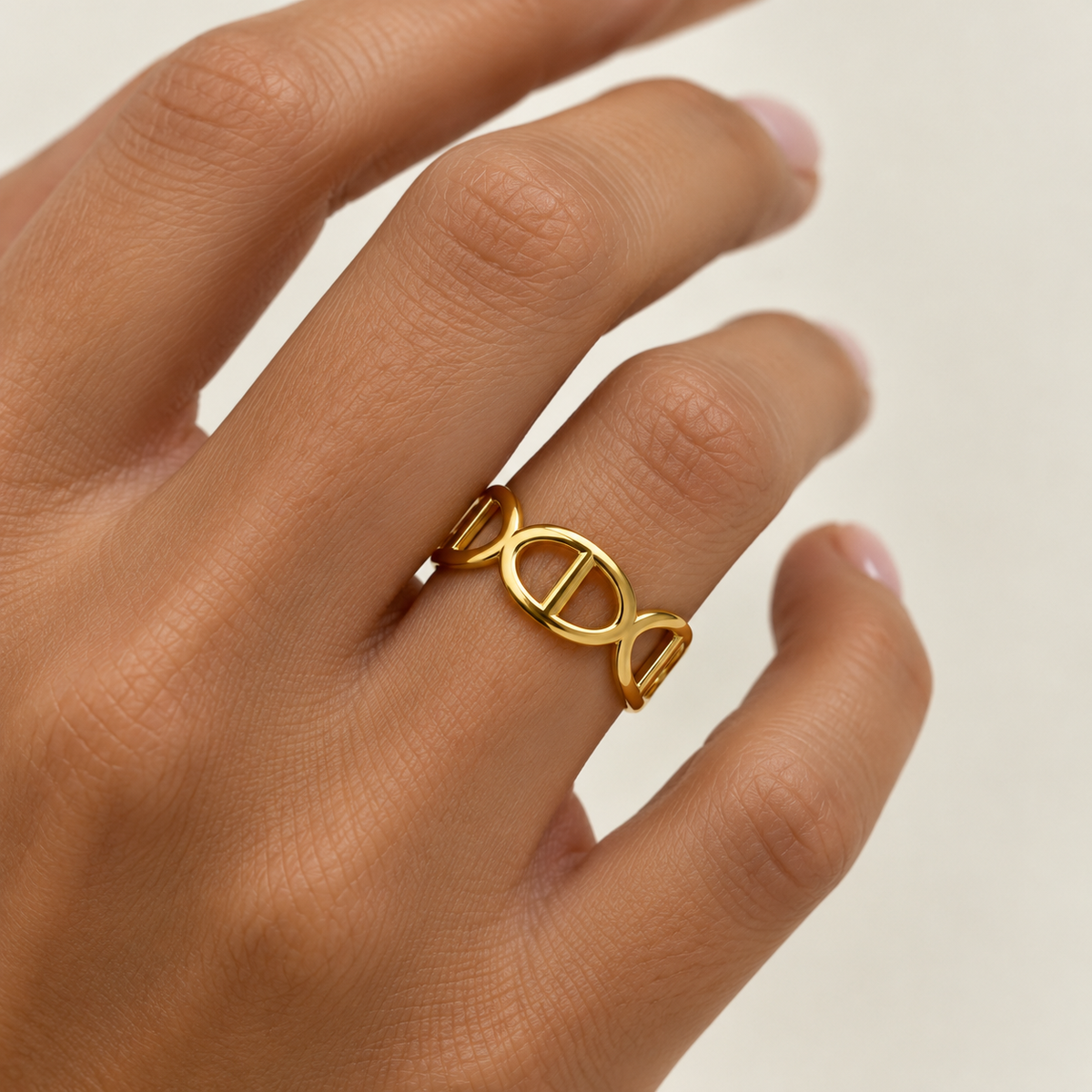 Bague Maille Marine Romi