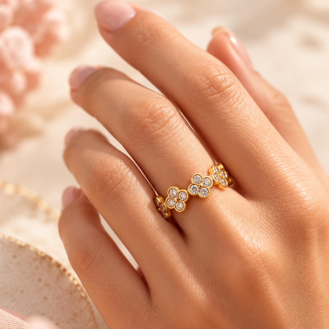 Bague Trèfles Bloom