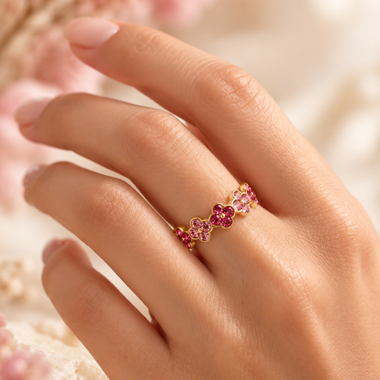 Bague Trèfles Bloom