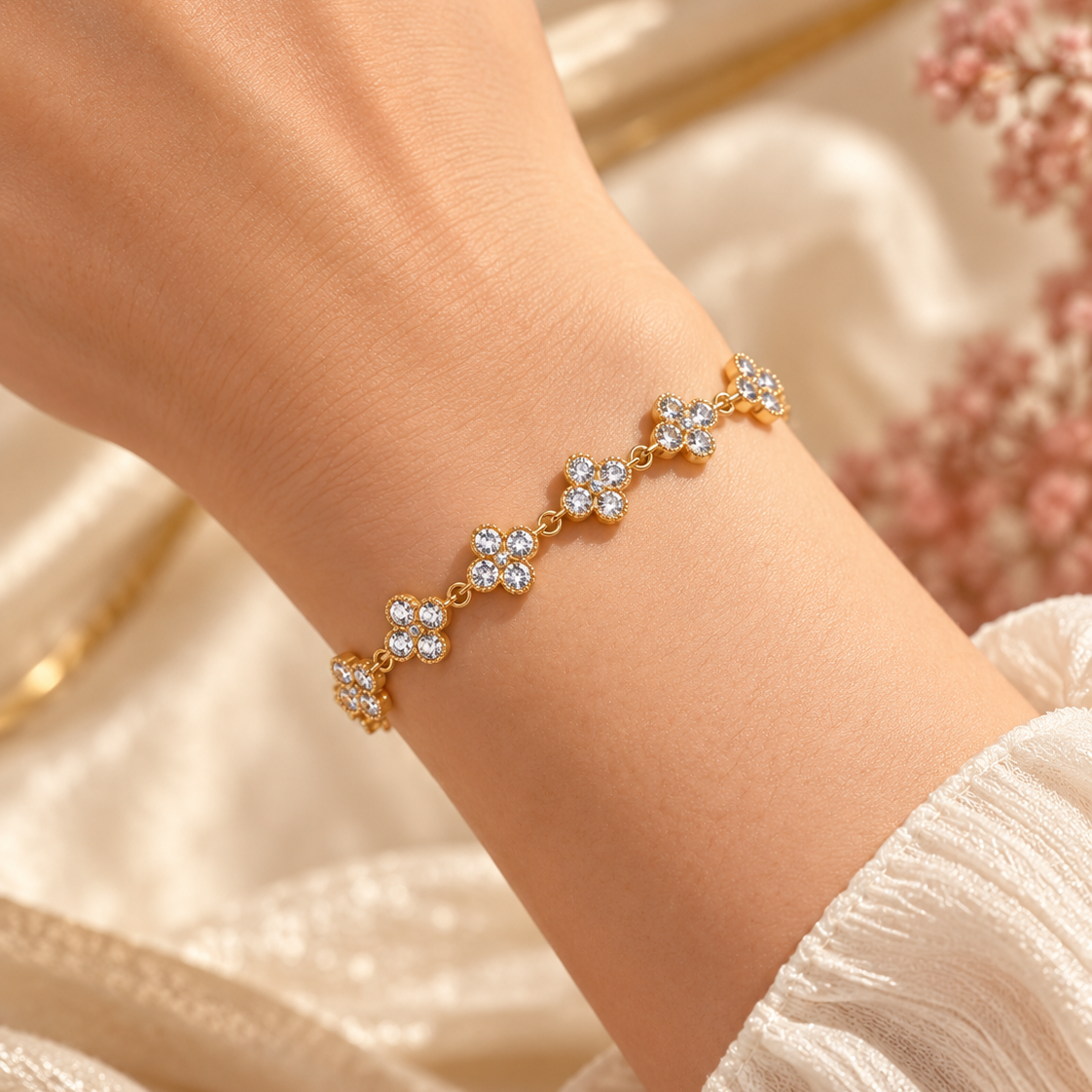 Bracelet Trèfles Bloom